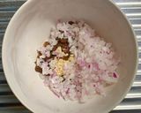 サバ缶のオリーブ・オニオン・トマトソース作り方3写真