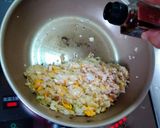 お椀で食べるどん兵衛で和風炒飯作り方8写真