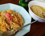 お椀で食べるどん兵衛で和風炒飯作り方9写真