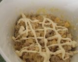 オートミールのマヨコーン蒸しパン作り方2写真