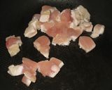 市販のソースで☆きのことチキンのドリア作り方1写真