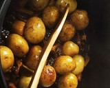 新じゃがときのこのベーコン甘辛炒め作り方4写真