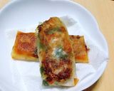 豆腐入り野菜多め春巻き作り方7写真