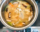 具沢山味噌汁・根菜きのこの味噌汁作り方4写真
