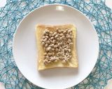 ★納豆とチーズのオープントースト作り方3写真