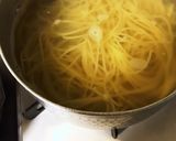 筍と菜花、春キャベツのスパゲティー作り方5写真