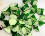 袋1つで♪きゅうりの梅昆布和え作り方1写真