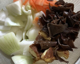 キャベツと残り物野菜で簡単かた焼きそば作り方3写真