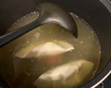 餃子で手抜き中華スープ作り方2写真