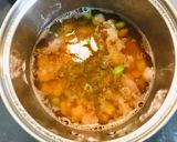 絶品・海老と枝豆のあんかけ豆腐作り方4写真