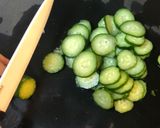 カニカマときゅうりのサラダ作り方1写真