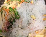 糸こんにゃくで野菜のチャプチェ風？作り方3写真