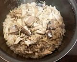舞茸とイワシ缶の炊き込みご飯作り方5写真