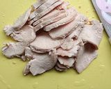 塩麹鶏ハムわさびマヨネーズあえ作り方5写真