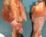 お肌プルプル鶏手羽の蒸し焼き作り方1写真