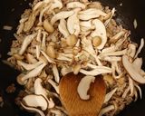 簡単ウマウマ♪ひき肉とキノコのあんかけ丼作り方3写真