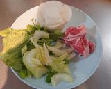 豚とセロリと大根のオイスターソース炒め作り方1写真