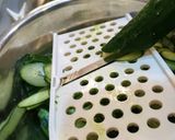 ツナ小松菜キュウリのサラダ作り方3写真