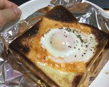 マヨ無し目玉焼きトースト(ラピュタパン)作り方6写真