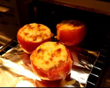 まるごと♡トマトの肉味噌チーズ焼き作り方4写真