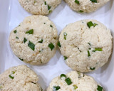 簡単！豆腐のフワトロ焼き〜お好み焼き風〜作り方3写真