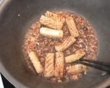 スナップエンドウとイカの豆豉炒め作り方4写真