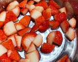 レンジでいちごクリームチーズ大福作り方1写真