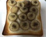 チョコバナナトースト作り方2写真