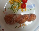 翌日の残ったキーマカレーでカレーパン作り方16写真