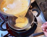 オーブンなし　お鍋で作る　牛乳１ℓプリン作り方6写真