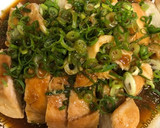 鶏胸肉の甘辛蒸し焼き作り方6写真