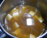 簡単！豆腐と新玉葱のお味噌汁作り方2写真
