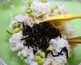 簡単！おにぎり☆枝豆昆布作り方1写真