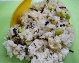 簡単！おにぎり☆枝豆昆布作り方2写真