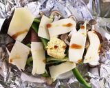 焼豚と好きな野菜deホイル焼き！作り方7写真