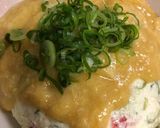 玉子あんかけ豆腐の茶巾蒸し作り方11写真