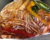 野菜たっぷり豚バラ肉の簡単漬け焼き作り方4写真