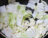 牡蠣油香る☆白菜と竹輪の中華風塩焼きそば作り方3写真