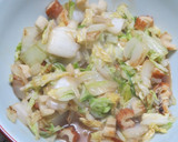 牡蠣油香る☆白菜と竹輪の中華風塩焼きそば作り方7写真