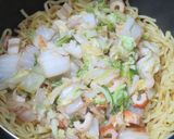 牡蠣油香る☆白菜と竹輪の中華風塩焼きそば作り方10写真