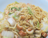 牡蠣油香る☆白菜と竹輪の中華風塩焼きそば作り方12写真