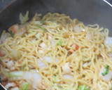 牡蠣油香る☆白菜と竹輪の中華風塩焼きそば作り方11写真