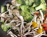 ブロッコリーとしめじの蒸し焼き作り方3写真