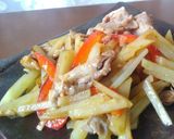 シャキシャキじゃがいものオイスター炒め作り方6写真