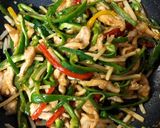 鶏胸肉のチンジャオロース作り方7写真