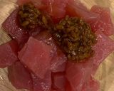 （醬油糀）マグロのワカモレ和え作り方1写真