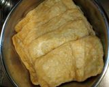 油あげの油抜き(稲荷ずしの仕込み)作り方3写真