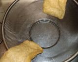 油あげの油抜き(稲荷ずしの仕込み)作り方2写真