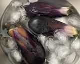 シソたっぷり！レンチンなすの肉味噌和え作り方2写真