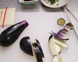 茄子の焦がしバター醤油トースト作り方3写真